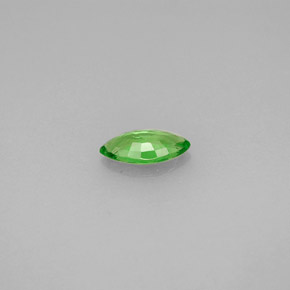 Granate tsavorita verde natural de 0,42 ct, marquesa, VS