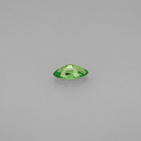 Granate tsavorita verde natural de 0,25 ct, marquesa, VS
