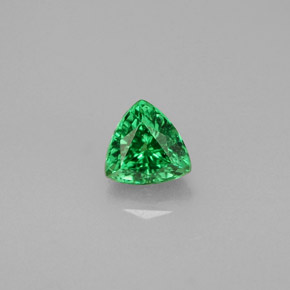 granate tsavorita Verde intenso natural de 0.37 ct, Trillón, VS