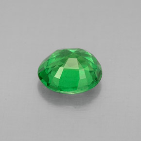 granate tsavorita Verde cromo natural de 1.30 ct, Corte Óvalo, VS