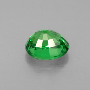granate tsavorita Verde cromo natural de 1.09 ct, Corte Óvalo, VS