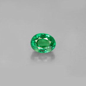 Granate tsavorita verde natural de 1,04 ct, corte óvalo, VVS-VS
