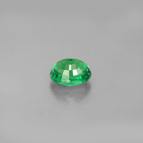 Granate tsavorita verde natural de 1,04 ct, corte óvalo, VVS-VS