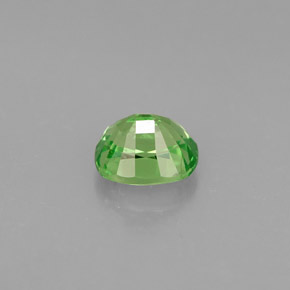 Granate tsavorita verde natural de 0,88 ct, corte cojín, VS