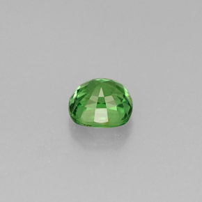 Granate tsavorita verde natural de 0,76 ct, corte cojín, VS