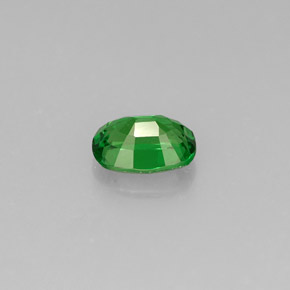 granate tsavorita Verde intenso natural de 0.61 ct, Corte Cojín, VS