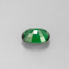 Granate tsavorita verde natural de 0,51 ct, corte cojín, VS