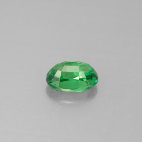 Granate tsavorita verde natural de 1,14 ct, corte óvalo, VVS-VS