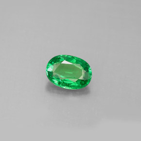granate tsavorita Verde natural de 1.14 ct, Corte Óvalo, VS
