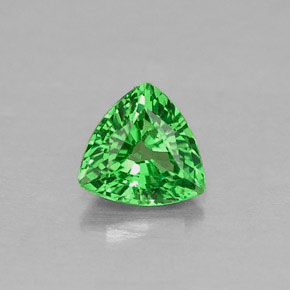 granate tsavorita Verde natural de 0.28 ct, Trillón, VVS-VS