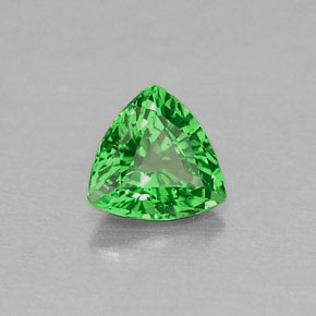 granate tsavorita Verde natural de 0.28 ct, Trillón, VVS-VS