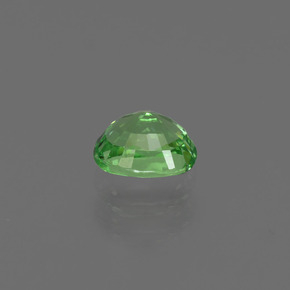 Granate tsavorita verde natural de 0,54 ct, corte óvalo, VVS-VS