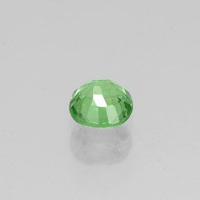 Granate tsavorita verde natural de 0,48 ct, corte cojín, VS