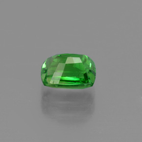 Granate tsavorita verde eléctrico natural de 1,20 ct, corte cojín, VS-SI