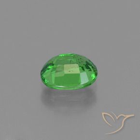 granate tsavorita Verde eléctrico natural de 1.08 ct, Corte Óvalo, VS