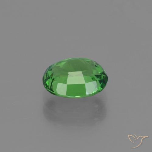Granate tsavorita Verde claro natural de 1.21 ct, Ovalada, VS