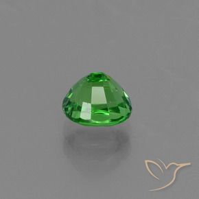 Granate tsavorita Verde eléctrico natural de 1.00 ct, Ovalada, VS-SI