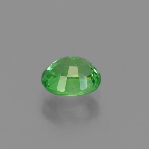 Granate tsavorita verde natural de 1,16 ct, corte óvalo, VS-SI