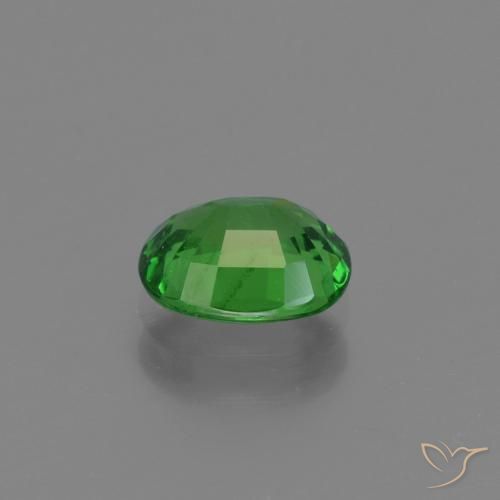 Granate tsavorita Verde eléctrico natural de 1.10 ct, Ovalada, VS