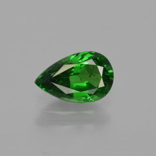 granate tsavorita Verde bosque claro natural de 1.10 ct, En forma de pera, VS