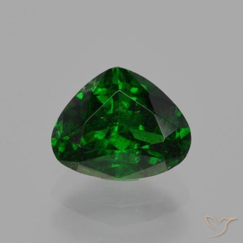 1.31ct Natural Verde bosque Granate Tsavorita, En forma de pera, SI