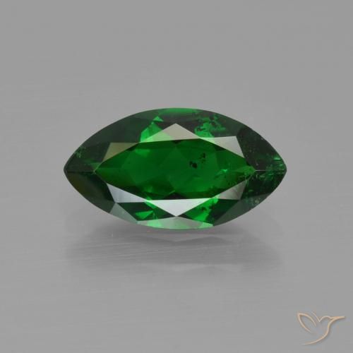 Granate tsavorita verde natural de 1,18 ct, marquesa, VS-SI