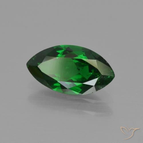 Granate tsavorita verde natural de 1,18 ct, marquesa, VS-SI