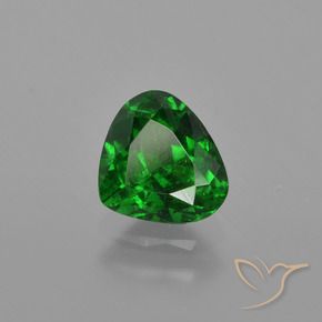 Granate tsavorita verde natural de 1,06 ct, en forma de pera, VS-SI
