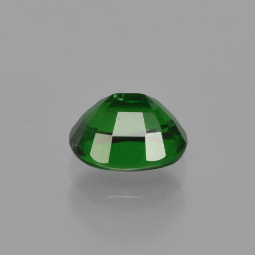 Granate tsavorita verde oscuro natural de 0,96 ct, corte óvalo, VS