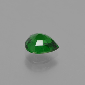 Granate tsavorita verde natural de 0,88 ct, en forma de pera, VS-SI