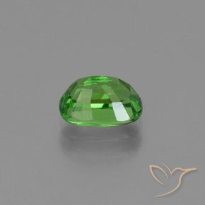 granate tsavorita Verde bosque claro natural de 1.02 ct, Corte Cojín, VS