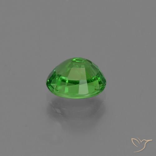Granate tsavorita Verde eléctrico natural de 1.04 ct, Ovalada, VS