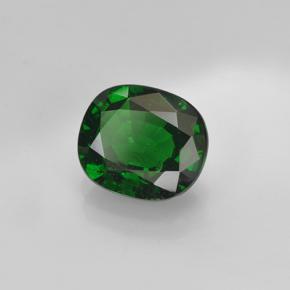 granate tsavorita Verde bosque natural de 1.33 ct, Corte Cojín, VS