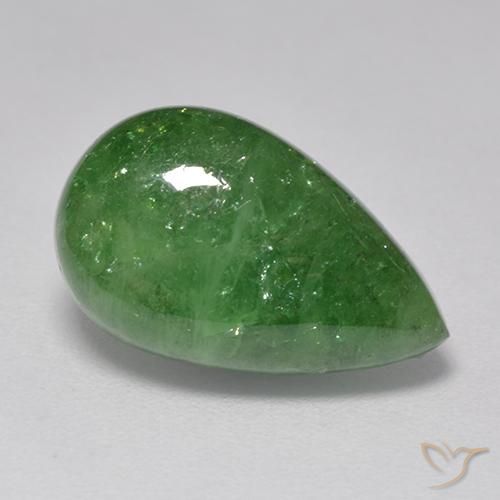 7.32ct Natural Verde medio Granate Tsavorita, En forma de pera, Translúcido