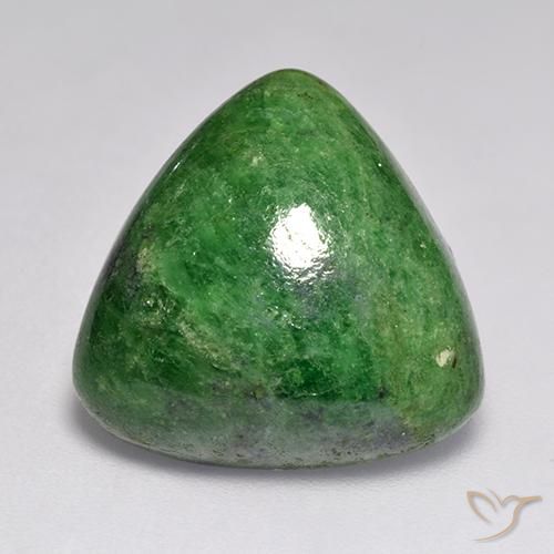 22.65ct Natural Verde bosque Granate Tsavorita, Trillón, Opaco