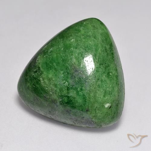 Granate tsavorita Verde bosque natural de 22.65 ct, Trillón, Opaco