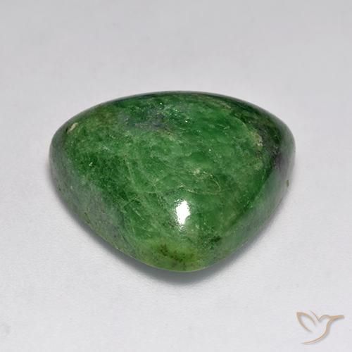 Granate tsavorita Verde bosque natural de 22.65 ct, Trillón, Opaco