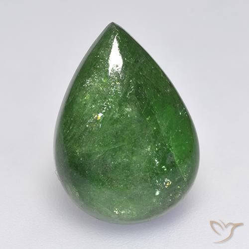 10.24ct Natural Verde medio Granate tsavorita, En forma de pera, Translúcido