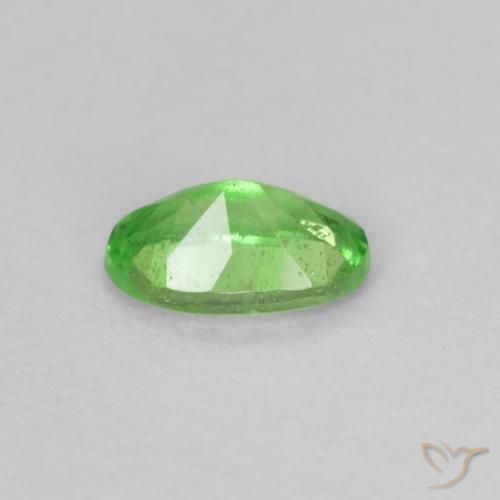 granate tsavorita Verde vivo natural de 0.28 ct, Corte Óvalo, VS