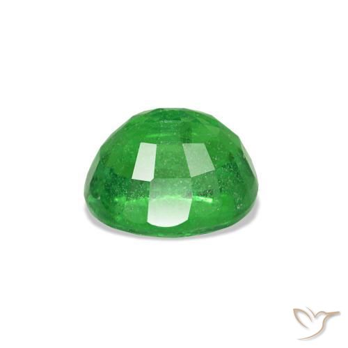 Granate tsavorita Verde claro natural de 0.79 ct, Ovalada, SI
