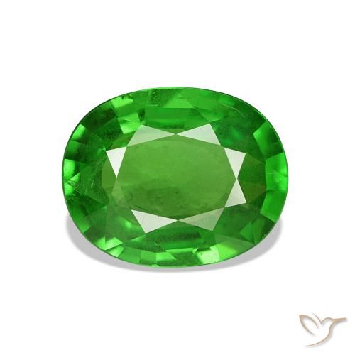 1.93ct Verde claro Granate tsavorita, Ovalada, VS