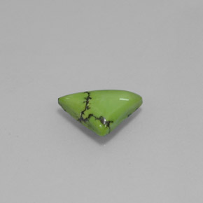 Turquesa Verde amarillo natural de 1.07 ct, Trillón, Opaco