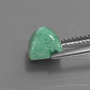 Turquesa Verde natural de 2.32 ct, Cuadrado, Opaco