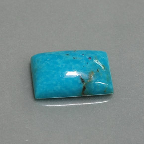 Turquesa Azul natural de 3.25 ct, Corte Baguette, Opaco