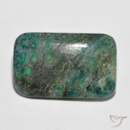 Turquesa Multicolor natural de 8.46 ct, Forma Cojín, Opaco