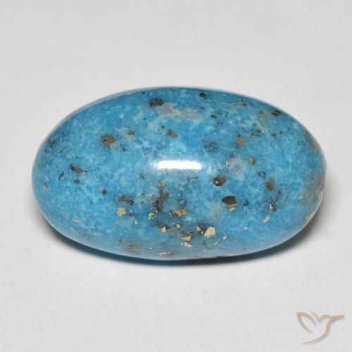 20.84ct Natural Cerceta Turquesa, Ovalada, Opaco