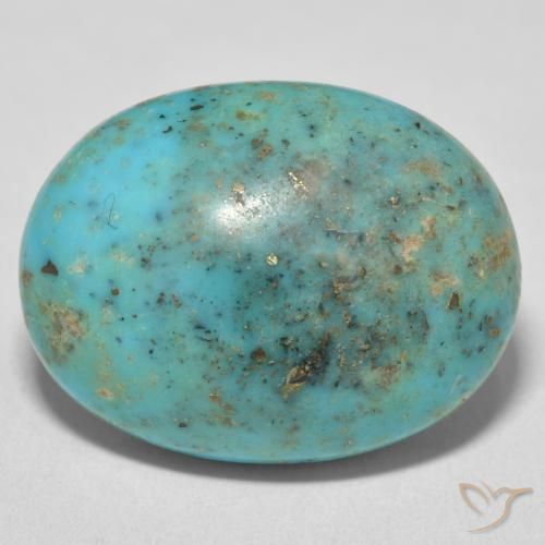 27.07ct Natural Verde azulado Turquesa, Ovalada, Opaco