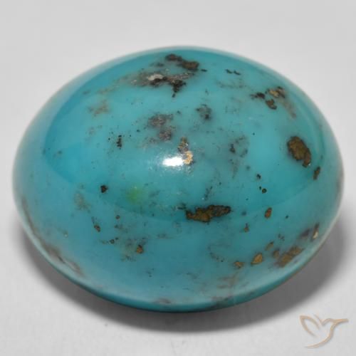 39.89ct Natural Azul verdoso medio Turquesa, Ovalada, Opaco