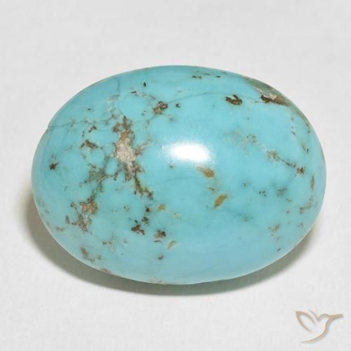 59.90ct Natural Verde azulado Turquesa, Ovalada, Opaco