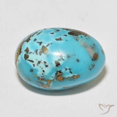 28.58ct Natural Azul verdoso Turquesa, Ovalada, Opaco
